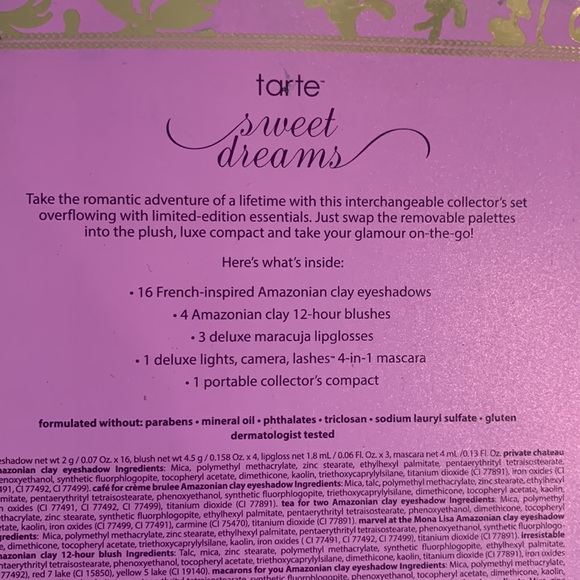 New Tarte Away Oui Go Portable Palette & Collector’s Set - Picture 6 of 6